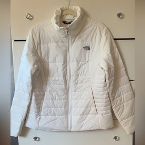 Women’s white north face jacket